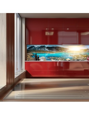 Glas Küchenrückwand 6 mm ESG Motive KRWM-0566