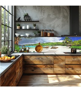 Glas Küchenrückwand 6 mm ESG Motive KRWM-0569