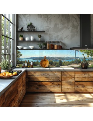 Glas Küchenrückwand 6 mm ESG Motive KRWM-0570