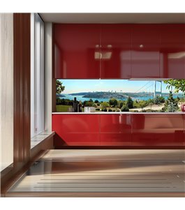 Glas Küchenrückwand 6 mm ESG Motive KRWM-0570