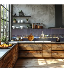 Glas Küchenrückwand 6 mm ESG Motive KRWM-0571