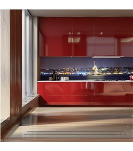 Glas Küchenrückwand 6 mm ESG Motive KRWM-0571