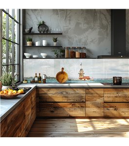 Glas Küchenrückwand 6 mm ESG Motive KRWM-0572