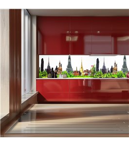 Glas Küchenrückwand 6 mm ESG Motive KRWM-0574
