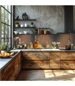 Glas Küchenrückwand 6 mm ESG Motive KRWM-0576