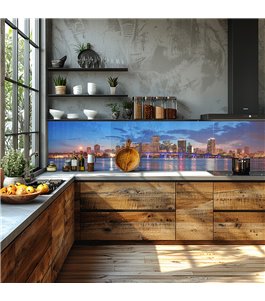 Glas Küchenrückwand 6 mm ESG Motive KRWM-0577