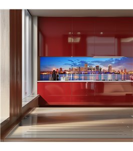 Glas Küchenrückwand 6 mm ESG Motive KRWM-0577