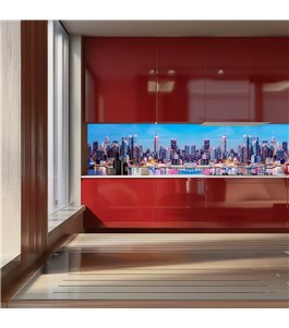 Glas Küchenrückwand 6 mm ESG Motive KRWM-0582
