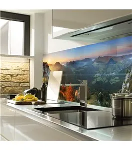 Glas Küchenrückwand 6 mm ESG Motive KRWM-0584