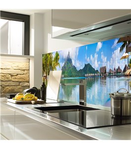 Glas Küchenrückwand 6 mm ESG Motive KRWM-0587