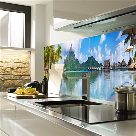 Glas Küchenrückwand 6 mm ESG Motive KRWM-0587