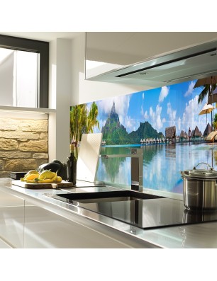 Glas Küchenrückwand 6 mm ESG Motive KRWM-0587
