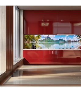 Glas Küchenrückwand 6 mm ESG Motive KRWM-0587