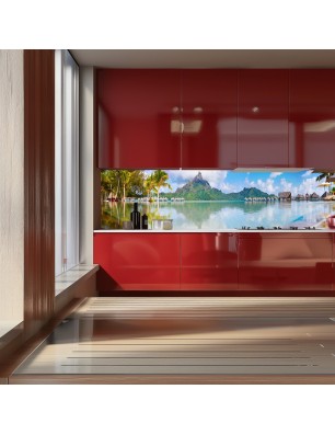 Glas Küchenrückwand 6 mm ESG Motive KRWM-0587