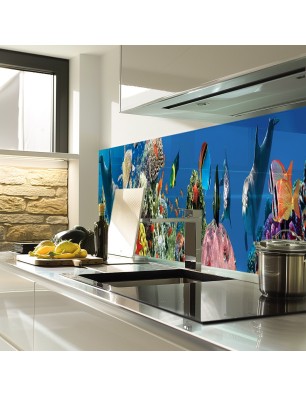 Glas Küchenrückwand 6 mm ESG Motive KRWM-0588
