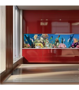 Glas Küchenrückwand 6 mm ESG Motive KRWM-0588