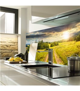 Glas Küchenrückwand 6 mm ESG Motive KRWM-0590