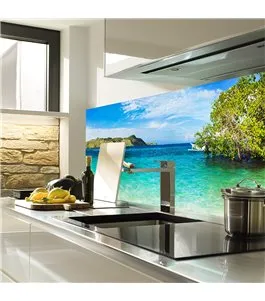 Glas Küchenrückwand 6 mm ESG Motive KRWM-0599