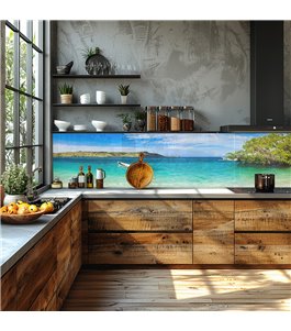 Glas Küchenrückwand 6 mm ESG Motive KRWM-0599