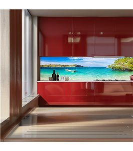 Glas Küchenrückwand 6 mm ESG Motive KRWM-0599