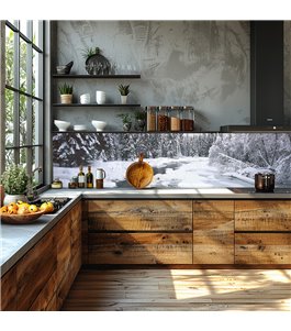 Glas Küchenrückwand 6 mm ESG Motive KRWM-0601