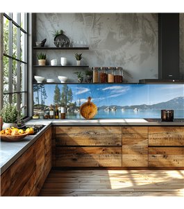 Glas Küchenrückwand 6 mm ESG Motive KRWM-0602