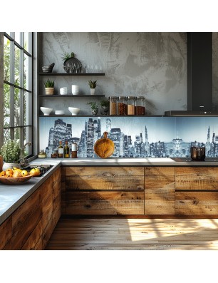 Glas Küchenrückwand 6 mm ESG Motive KRWM-0603