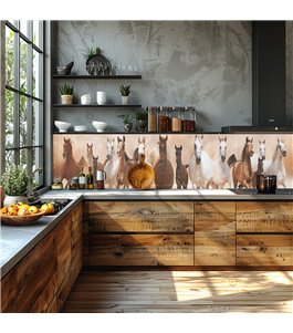 Glas Küchenrückwand 6 mm ESG Motive KRWM-0605