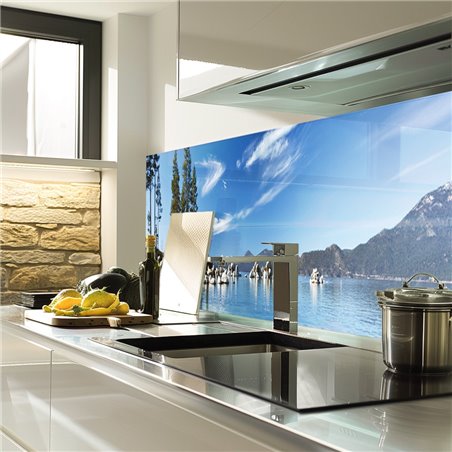 Glas Küchenrückwand 6 mm ESG Motive KRWM-0606