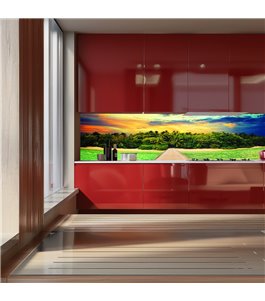 Glas Küchenrückwand 6 mm ESG Motive KRWM-0607