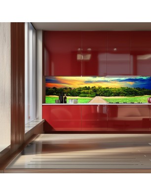 Glas Küchenrückwand 6 mm ESG Motive KRWM-0607