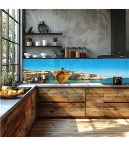 Glas Küchenrückwand 6 mm ESG Motive KRWM-0609