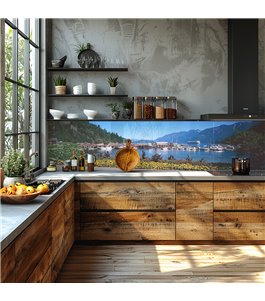 Glas Küchenrückwand 6 mm ESG Motive KRWM-0611