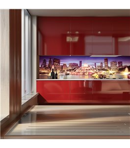 Glas Küchenrückwand 6 mm ESG Motive KRWM-0612