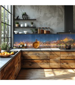 Glas Küchenrückwand 6 mm ESG Motive KRWM-0614