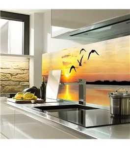 Glas Küchenrückwand 6 mm ESG Motive KRWM-0615