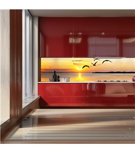 Glas Küchenrückwand 6 mm ESG Motive KRWM-0615