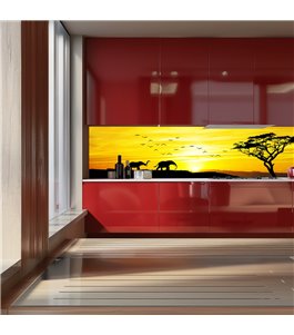 Glas Küchenrückwand 6 mm ESG Motive KRWM-0616