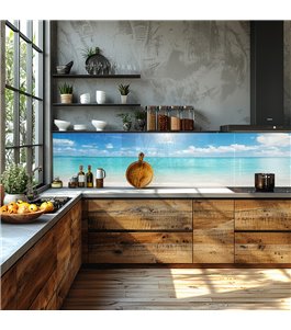 Glas Küchenrückwand 6 mm ESG Motive KRWM-0617