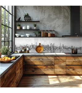 Glas Küchenrückwand 6 mm ESG Motive KRWM-0618