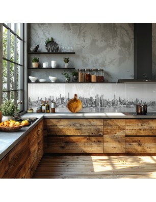 Glas Küchenrückwand 6 mm ESG Motive KRWM-0618