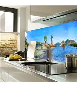 Glas Küchenrückwand 6 mm ESG Motive KRWM-0621