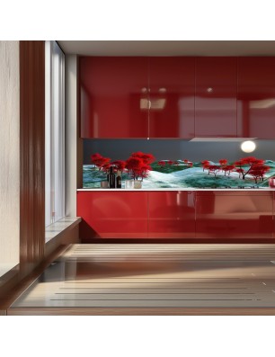 Glas Küchenrückwand 6 mm ESG Motive KRWM-0622