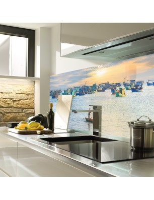 Glas Küchenrückwand 6 mm ESG Motive KRWM-0623