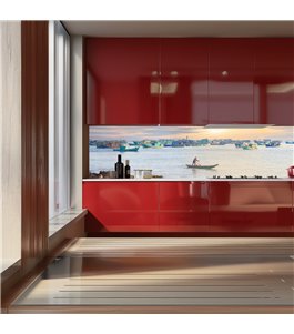 Glas Küchenrückwand 6 mm ESG Motive KRWM-0623