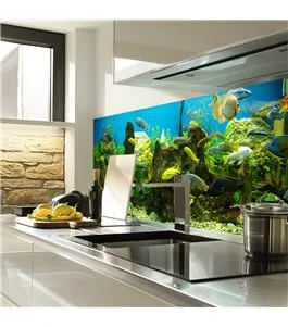 Glas Küchenrückwand 6 mm ESG Motive KRWM-0624