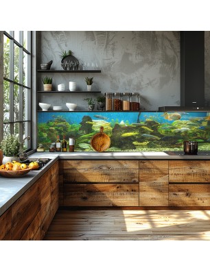 Glas Küchenrückwand 6 mm ESG Motive KRWM-0624