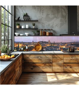 Glas Küchenrückwand 6 mm ESG Motive KRWM-0626