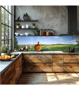 Glas Küchenrückwand 6 mm ESG Motive KRWM-0627