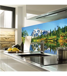 Glas Küchenrückwand 6 mm ESG Motive KRWM-0634